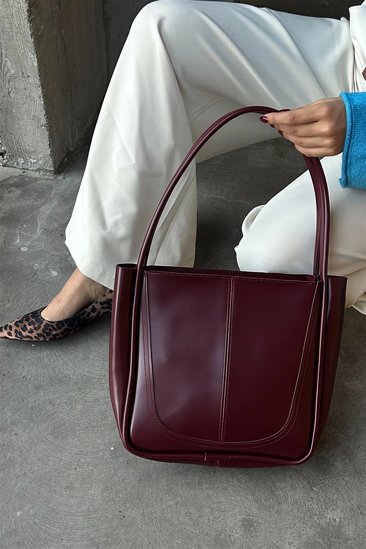 Moscow Large Bordeaux + Purse