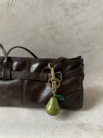 Viral Green Pear Bag Charm