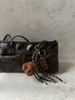 Chocolate Puppy Bag Charm