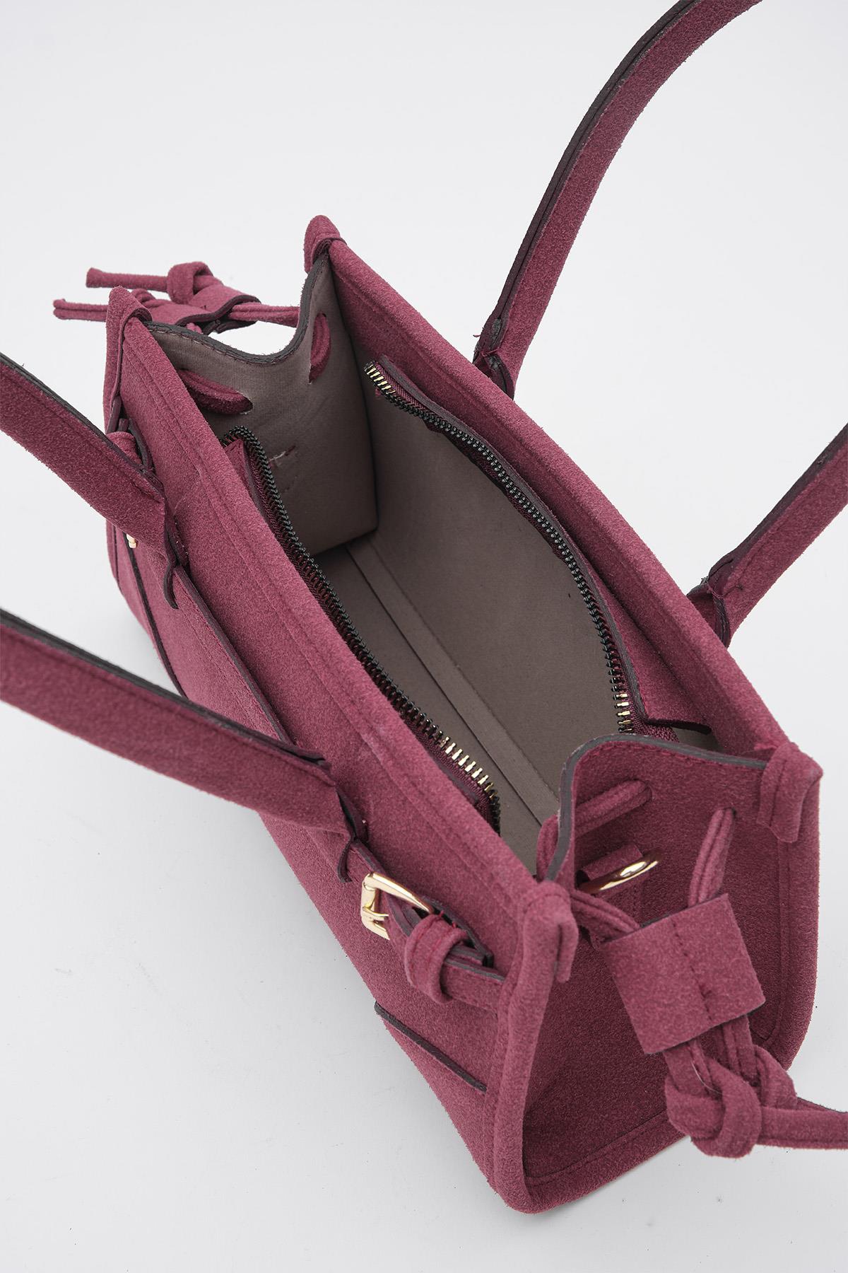 Maya Suede Bordeaux - Image 5