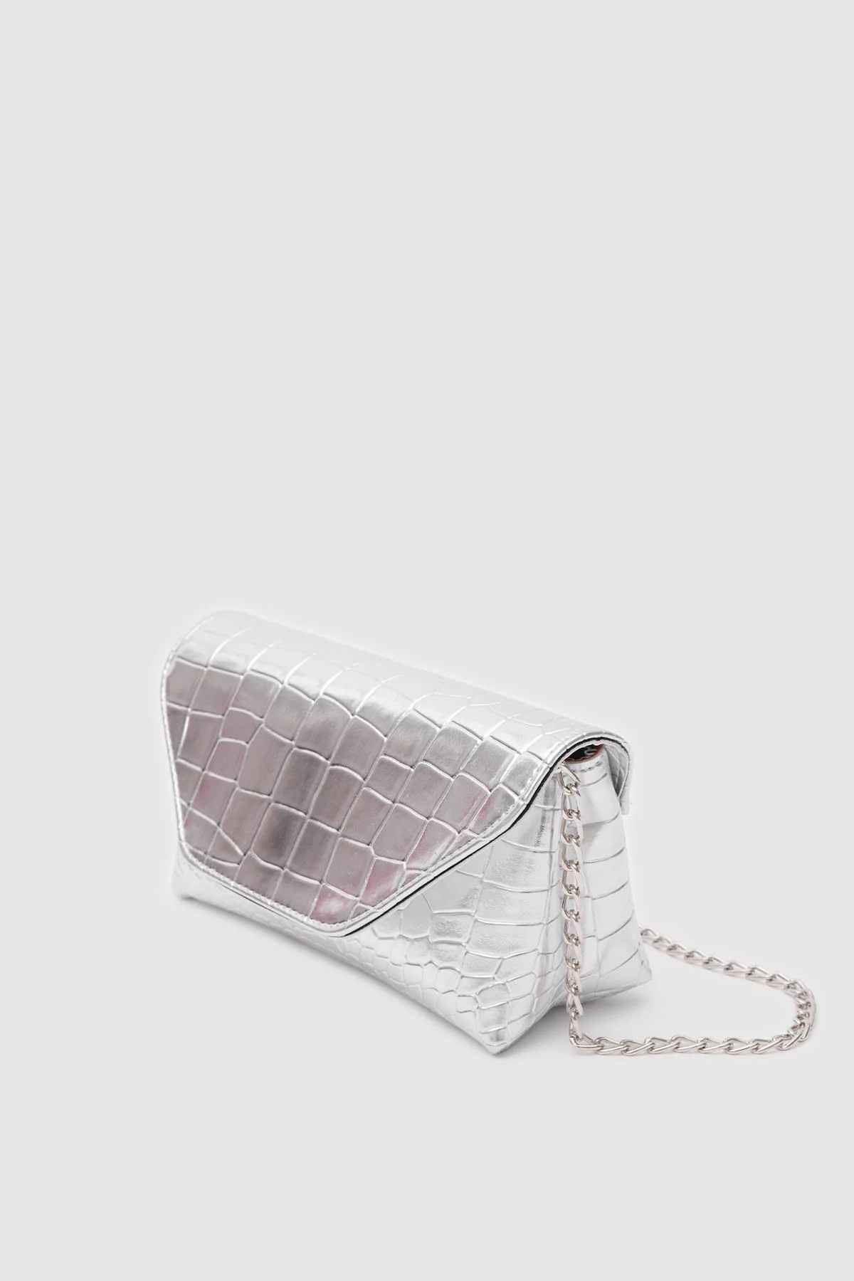 Gigi Clutch Silver - Image 2