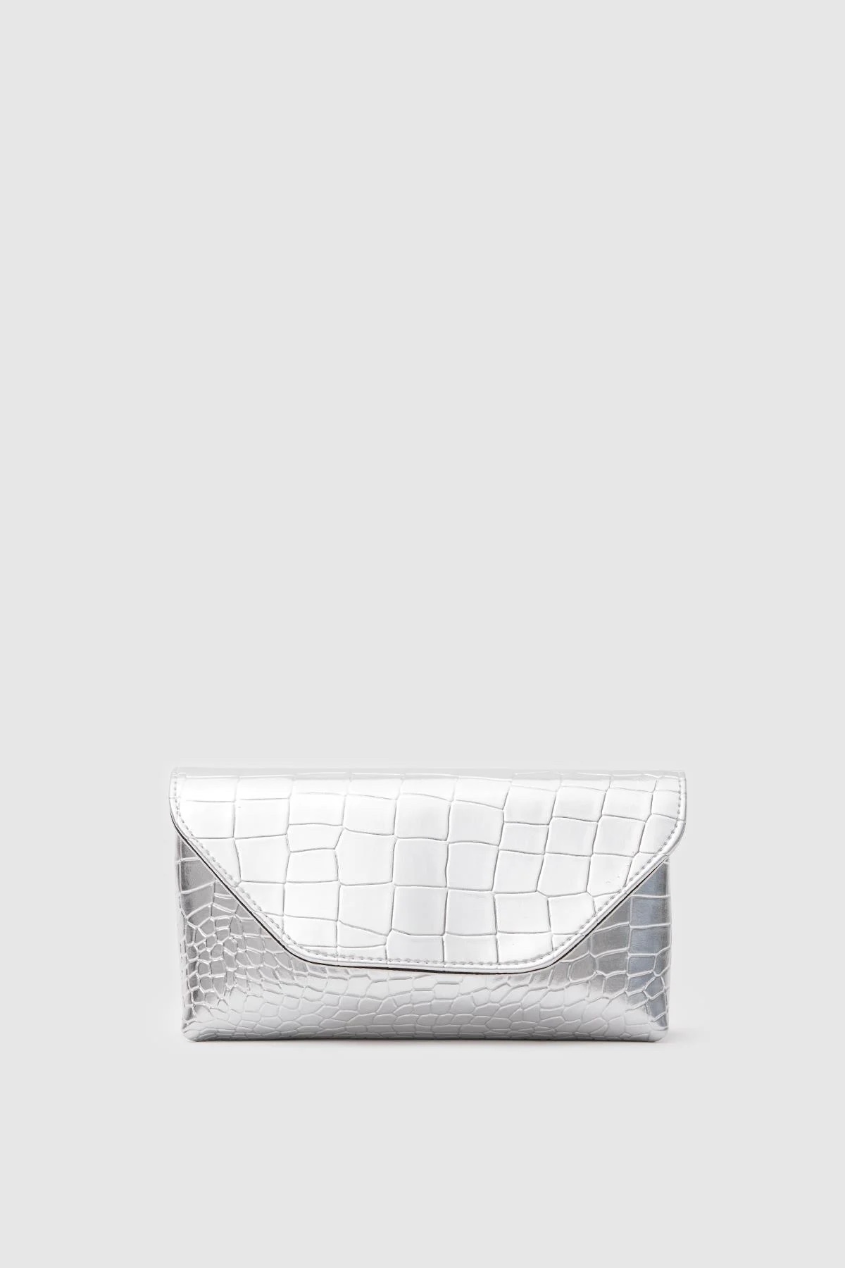 Gigi Clutch Silver - Image 5