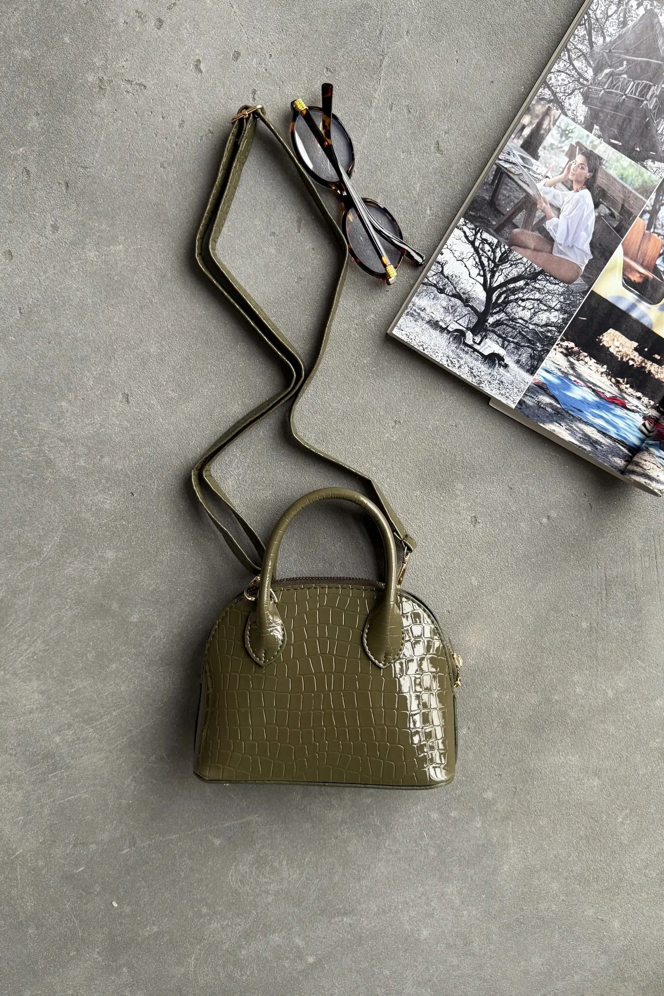 Darla Patterned Haki - Image 2