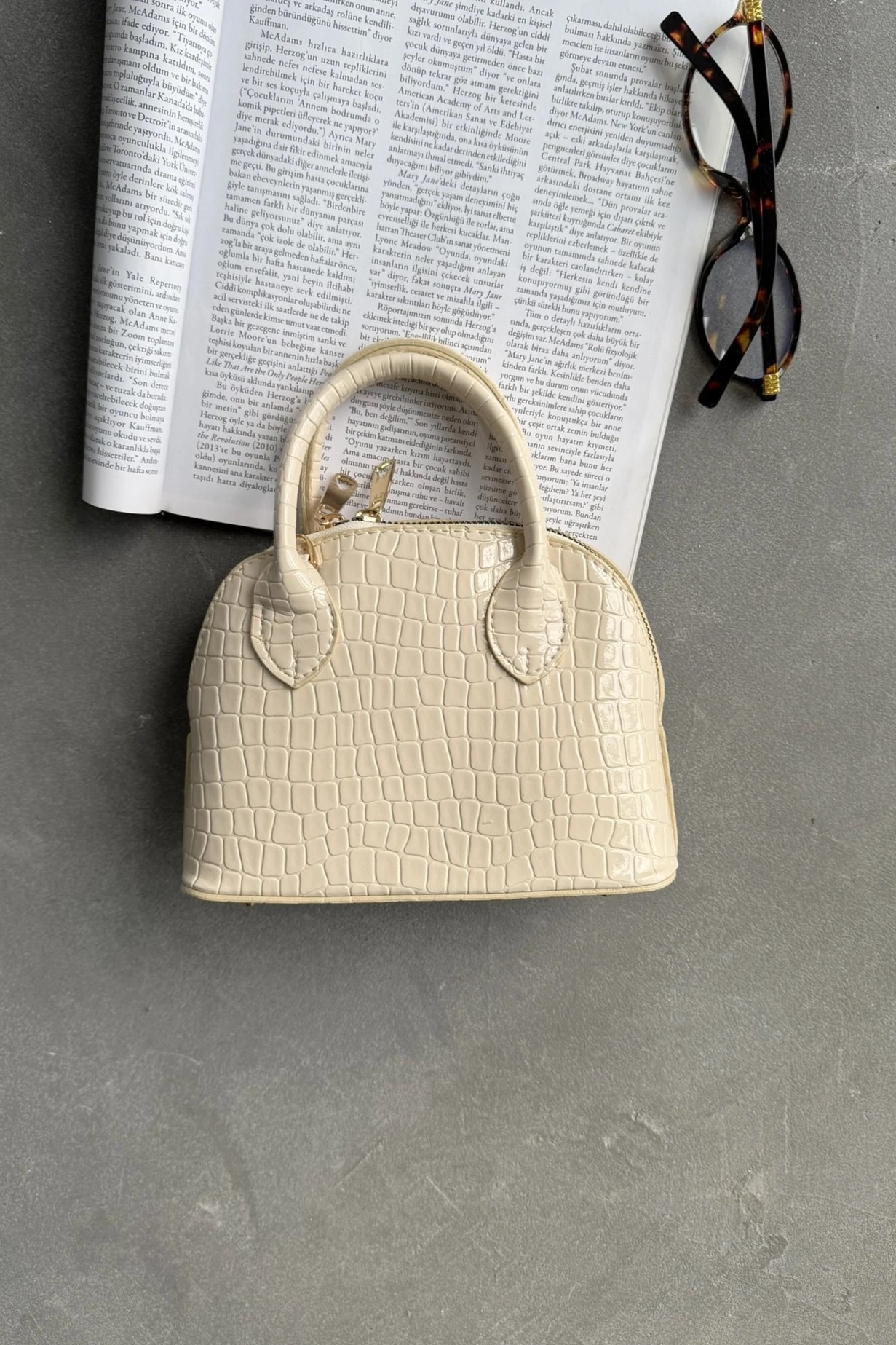 Darla Patterned Beige - Image 2