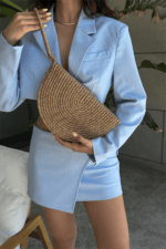 Breeze Nude Handmade Straw