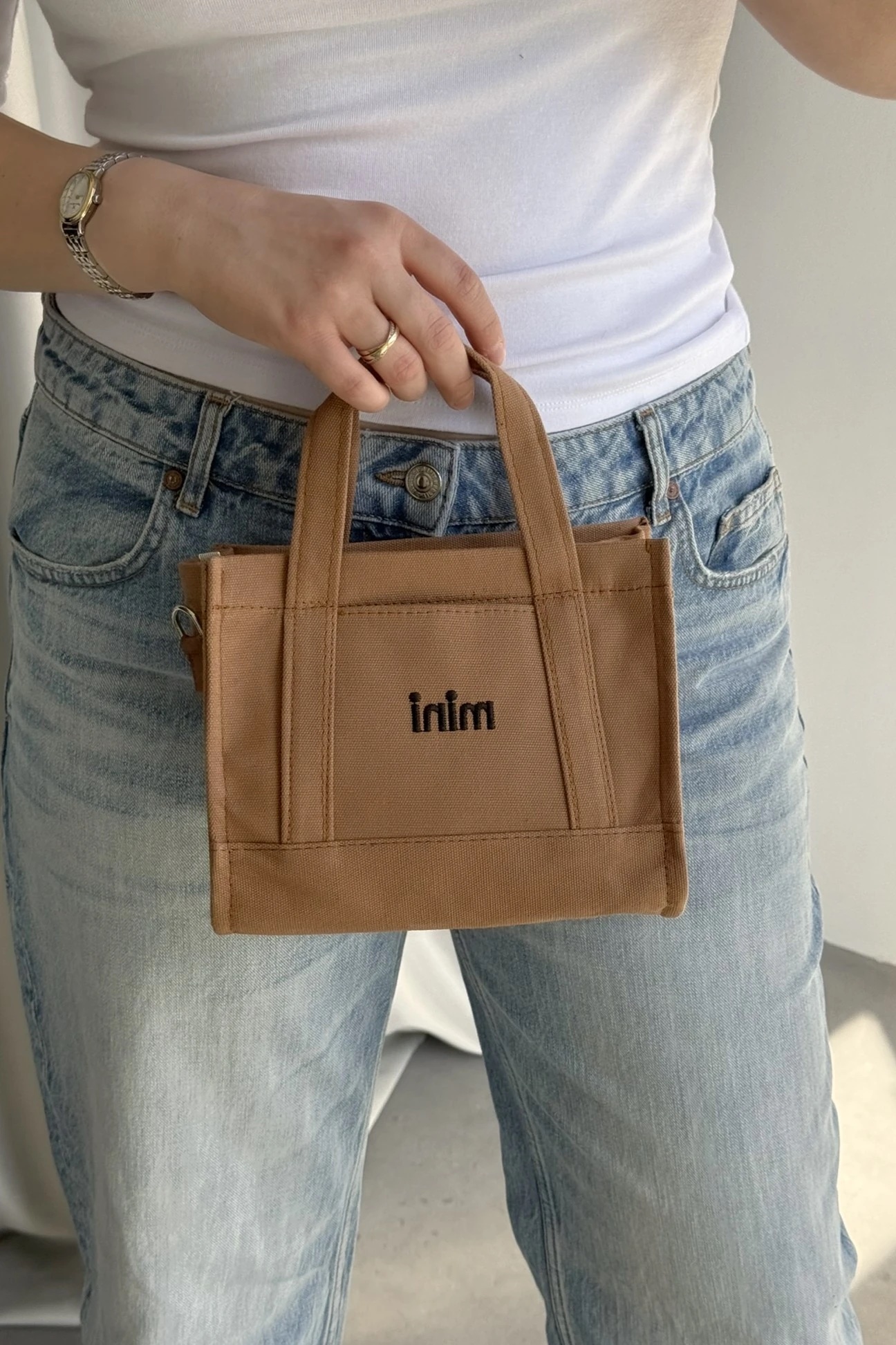 Mini Tote Nude - Image 2