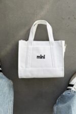 Mini Tote Blanc