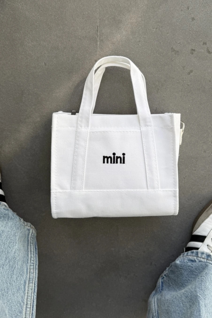 Mini Tote Blanc