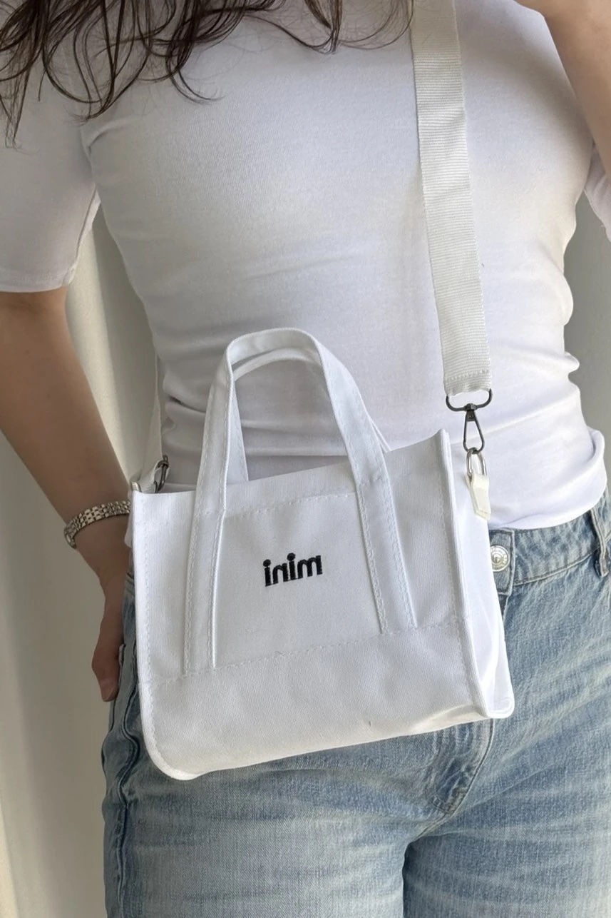Mini Tote Blanc - Image 6