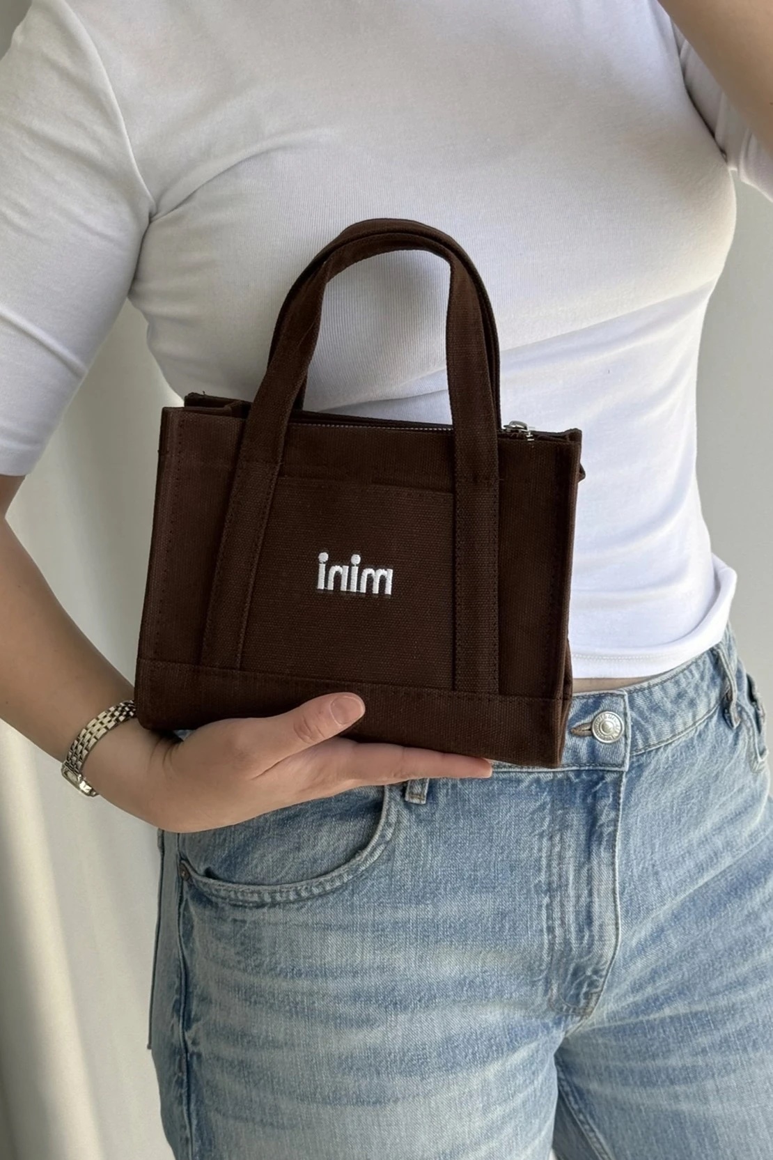 Mini Tote Marron - Image 2