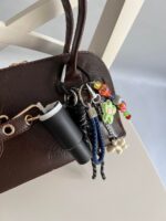 Mini Sip Black Bag Charm