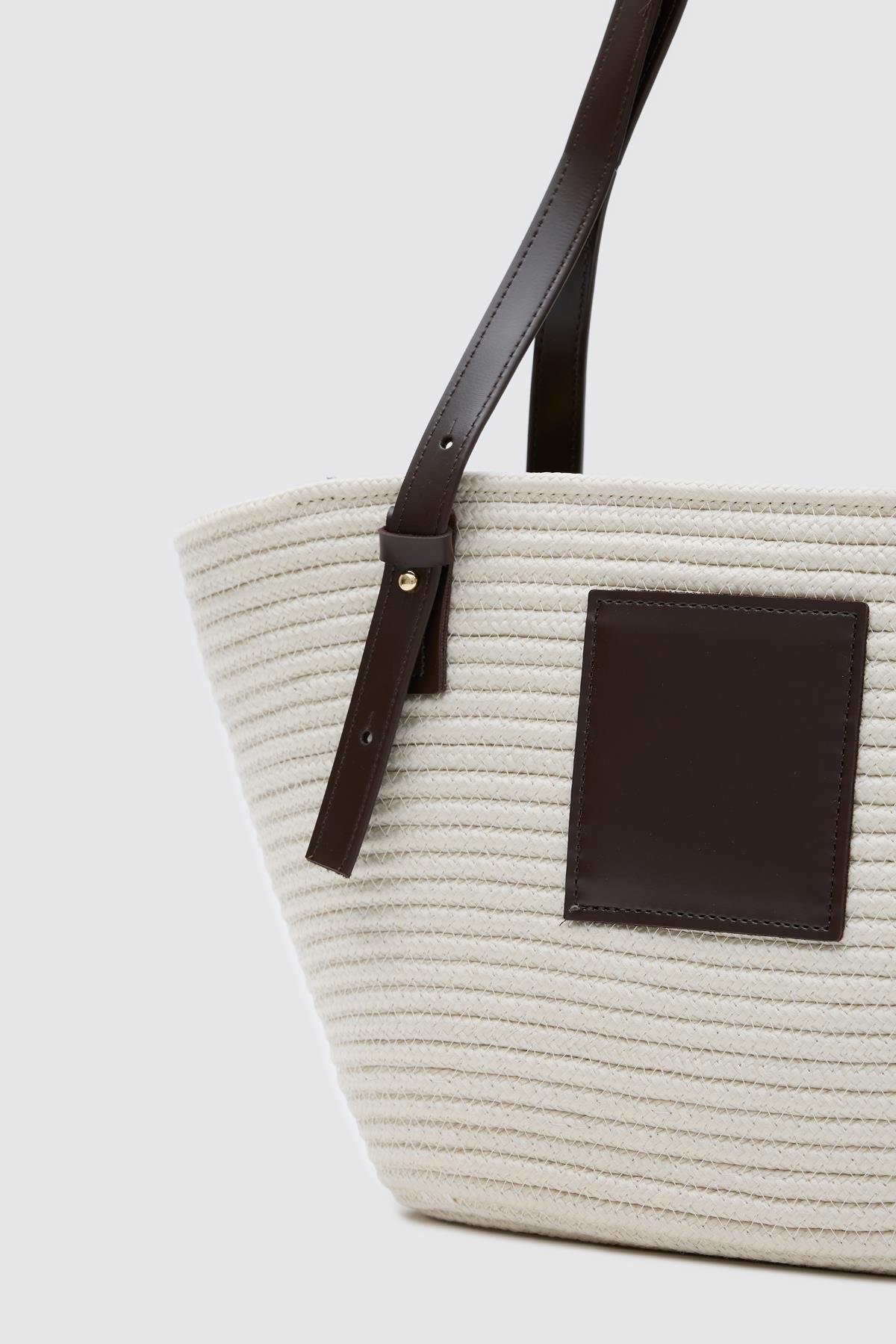 Vittoria Handmade Straw Creme - Image 6