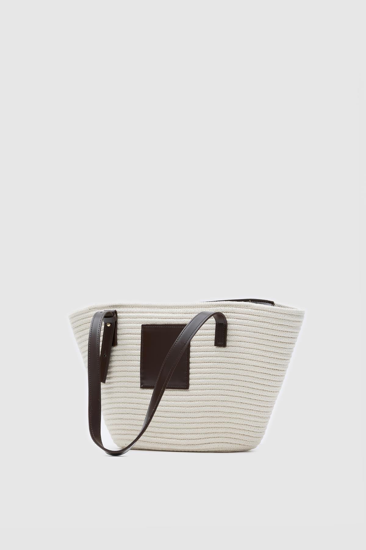 Vittoria Handmade Straw Creme - Image 8