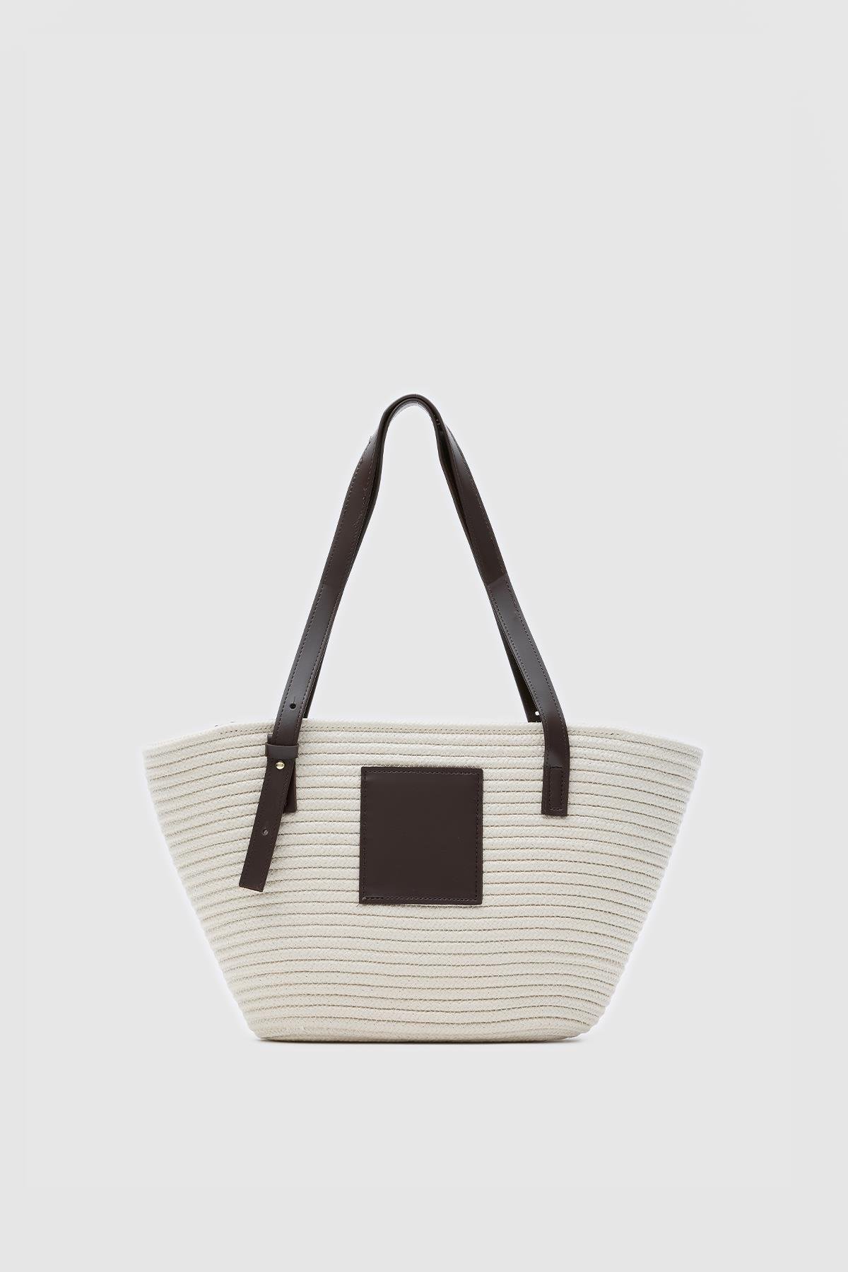 Vittoria Handmade Straw Creme - Image 9