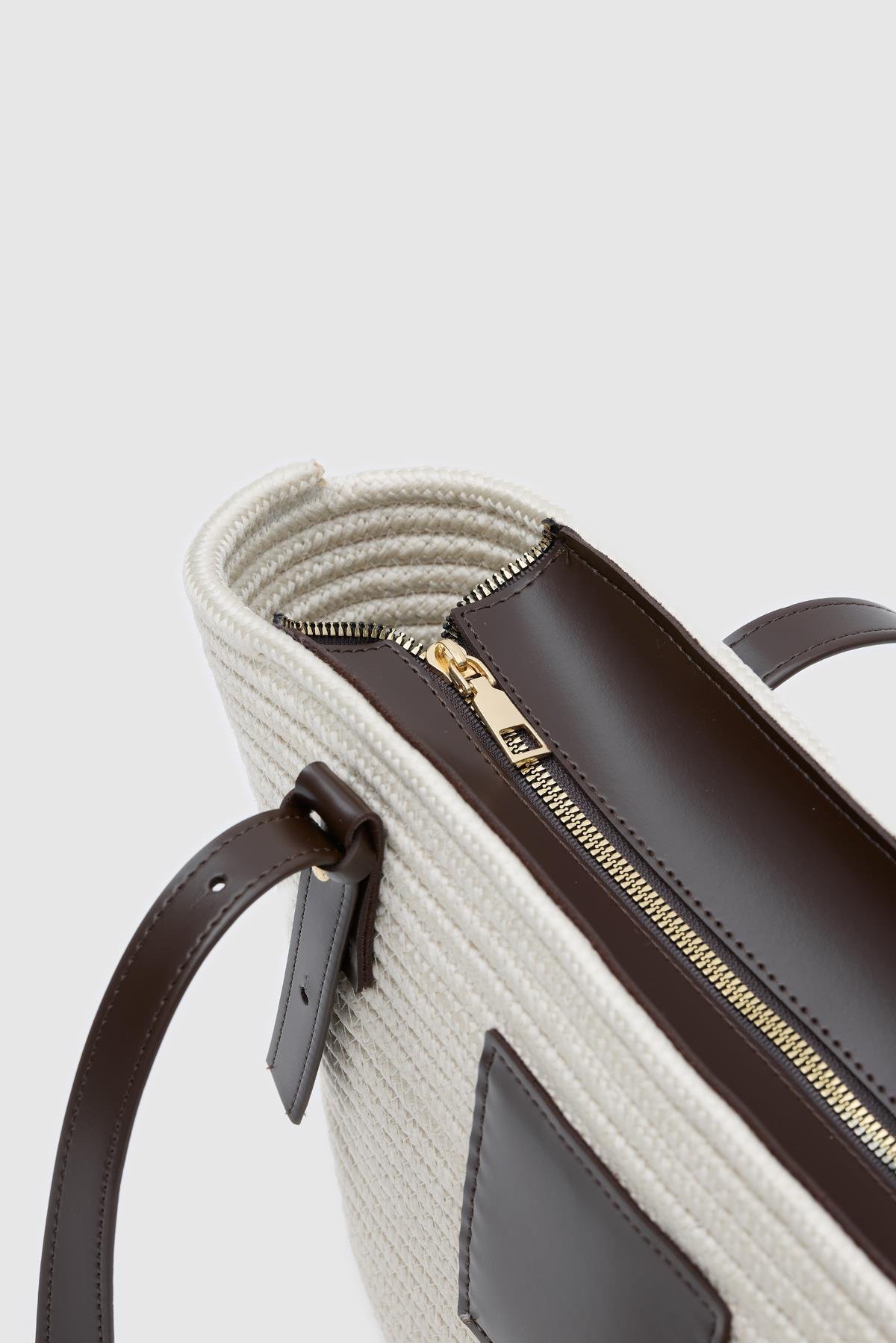 Vittoria Handmade Straw Creme - Image 2