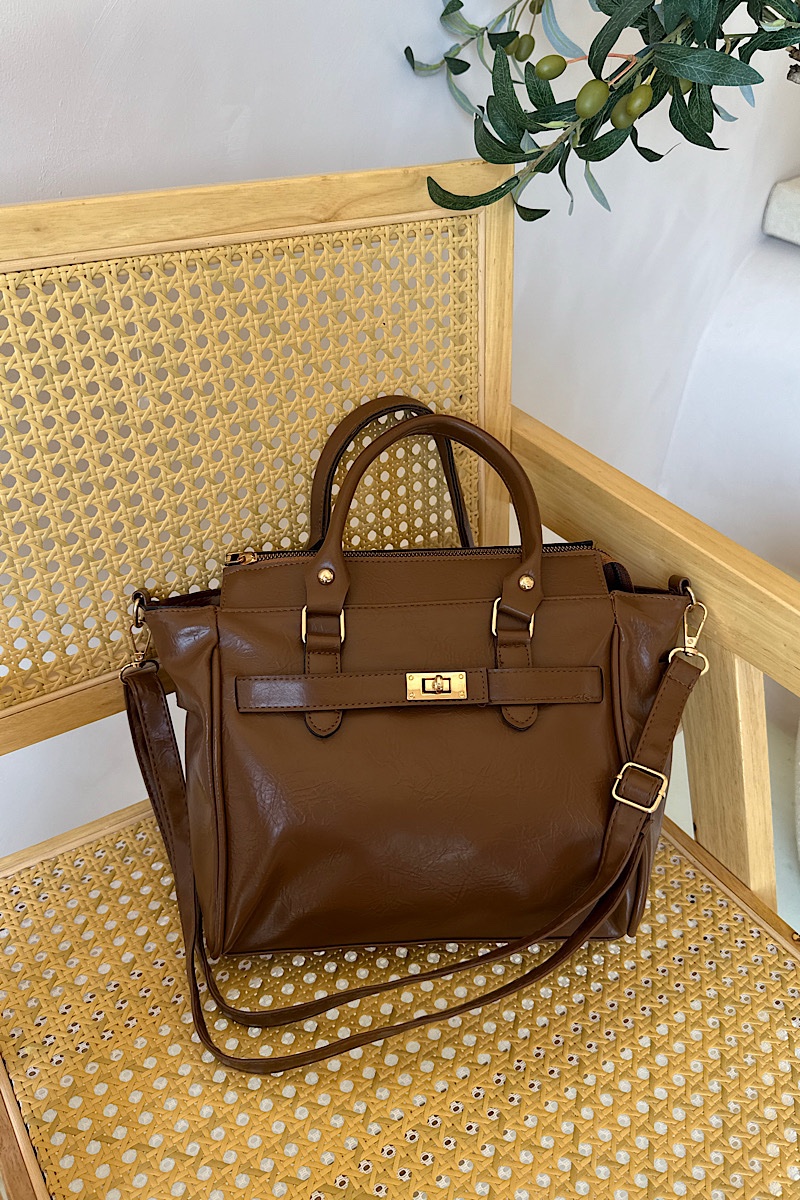 Boho Large Glossy Camel - Image 2