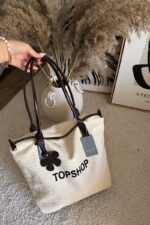 Top-Shop Canvas Marron