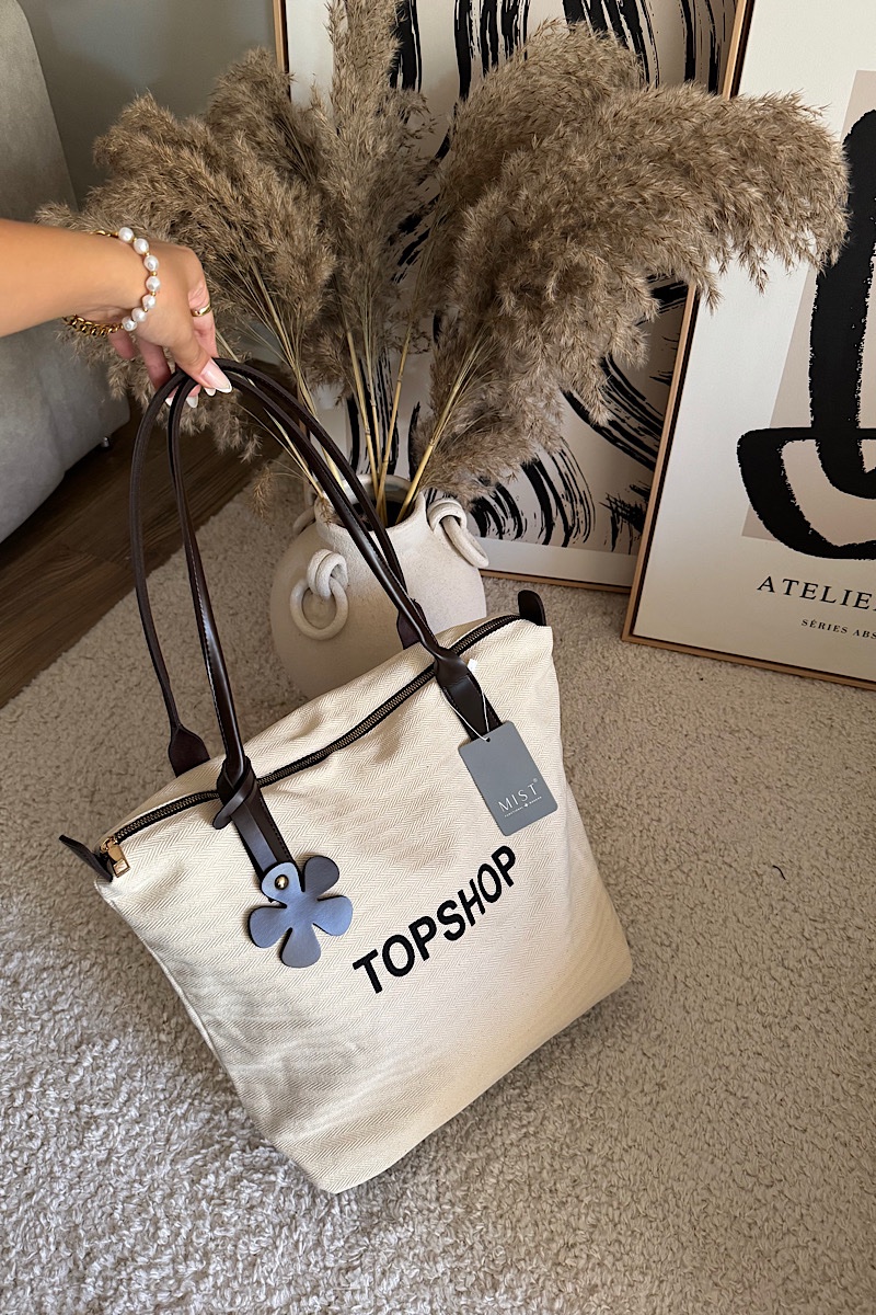 Top-Shop Canvas Marron - Image 5