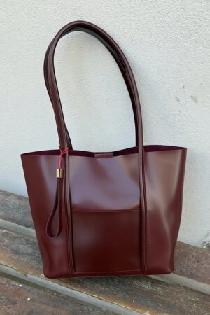 Jade Bordeaux + Purse