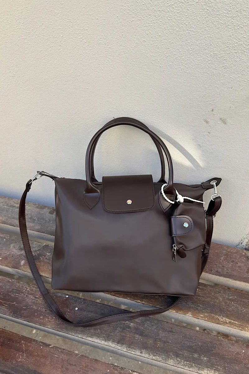 Tiger Large Marron + Charm