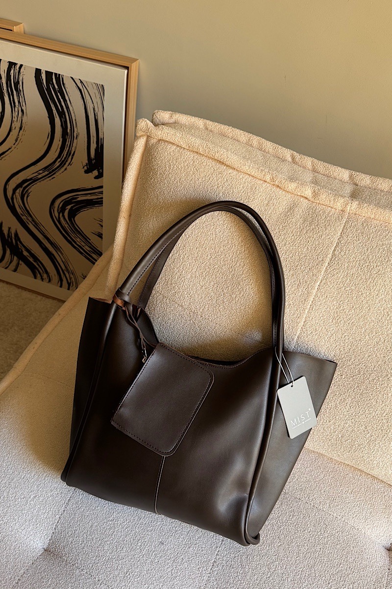 Haley Zipper Marron