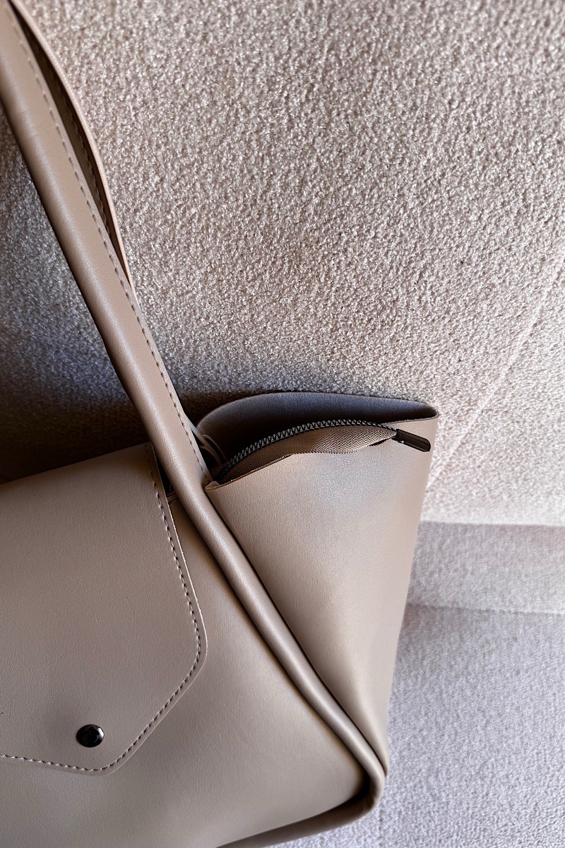 Petra Zipper Beige - Image 2
