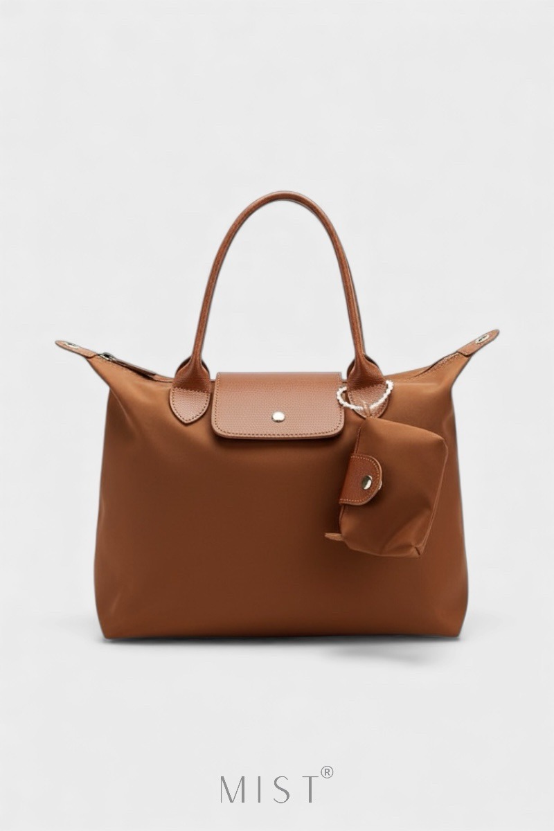 Tiger Large Camel + Mini Purse