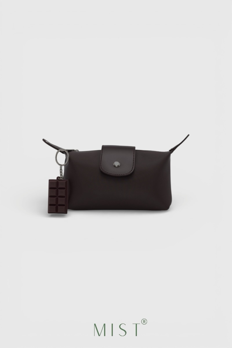 Mini Tiger Pouch Marron