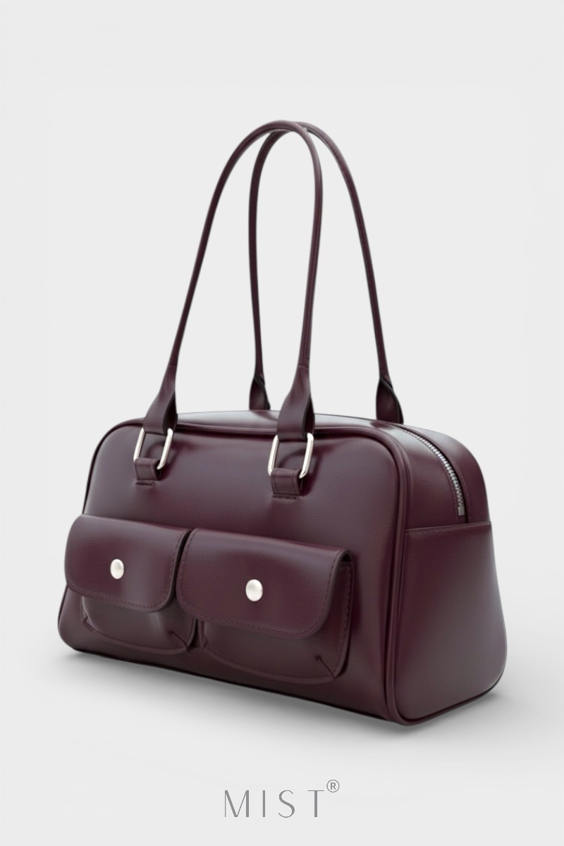 Bei vintage Aubergine - Image 2