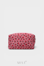 Pink Strawberry Makeup Pouch